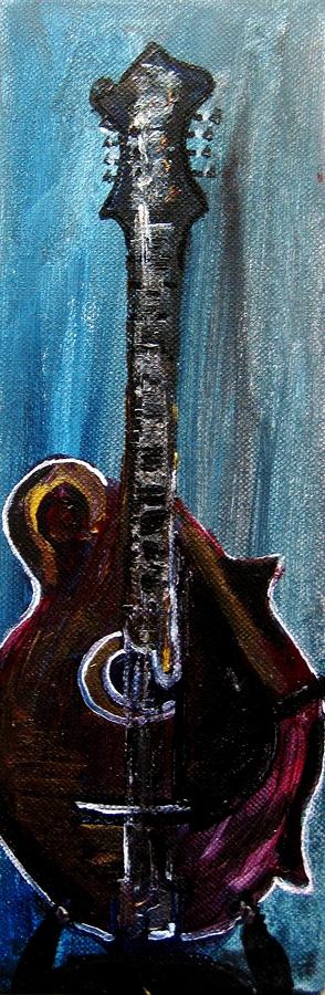 Guitar 3 Painting by Amanda Dinan