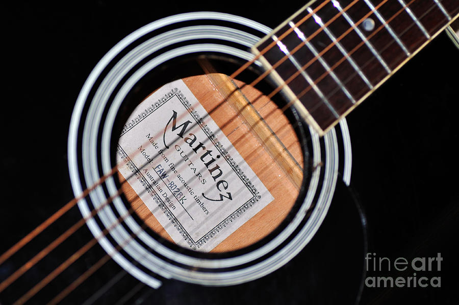 Guitar Abstract 1 Photograph by Kaye Menner