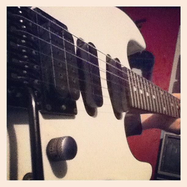 Music Photograph - Guitar #guitar #studio #igdaily by Craig Kempf