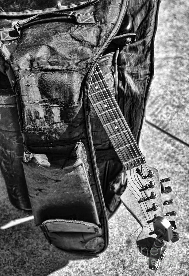 Guitar III Photograph by Chuck Kuhn