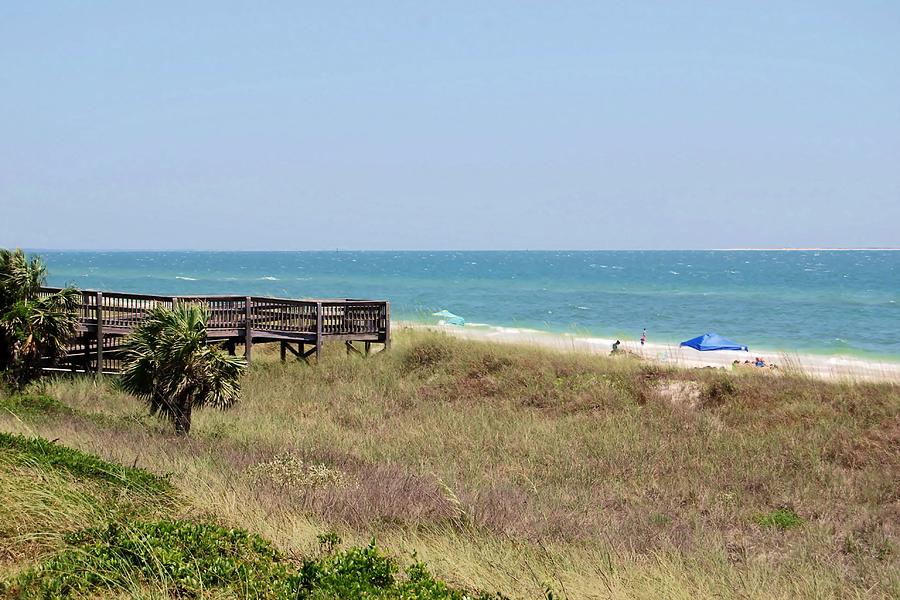 Gulf Coast Florida Beach Photograph by Judy Hall-Folde
