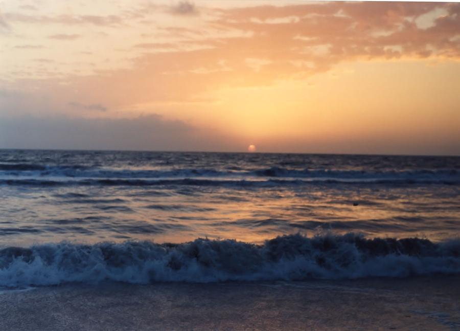 Sunset Photograph - Gulf Coast Sunset by Lynnette Johns