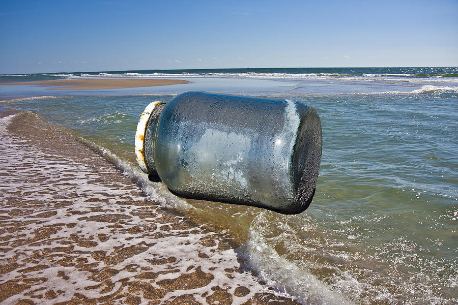 Beach Digital Art - Gullivers Jar by Betsy Knapp