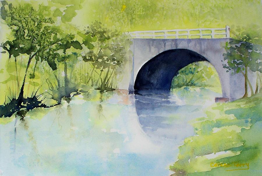 Gulpha Gorge Painting by Celene Terry