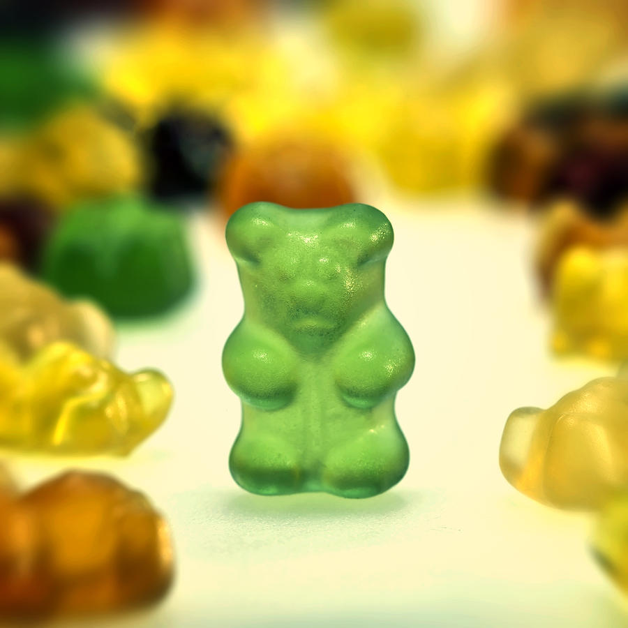 Fruit Photograph - Gummi Bear by Joana Kruse