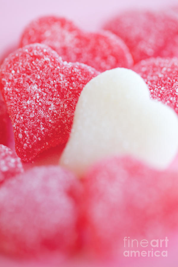 Candy Photograph - Gummi Heart by Kim Fearheiley