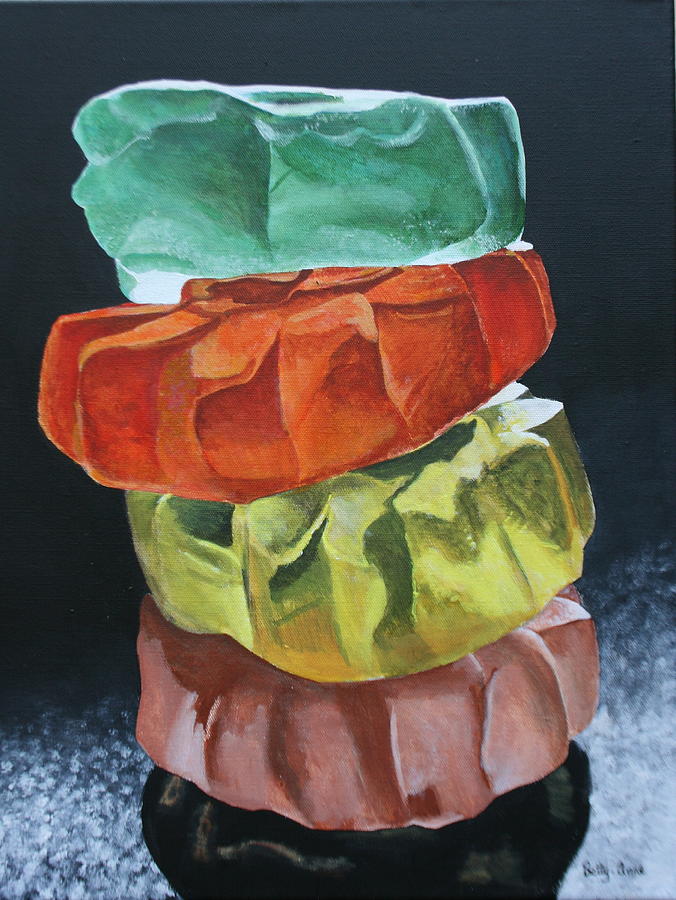 Gummies Painting by Betty-Anne McDonald