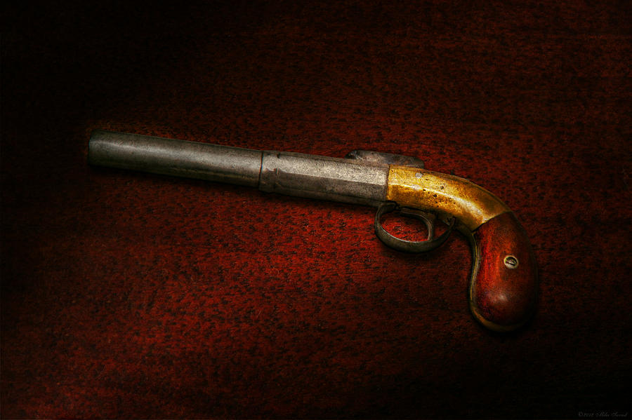 Gun - The shooting iron Photograph by Mike Savad - Fine Art America