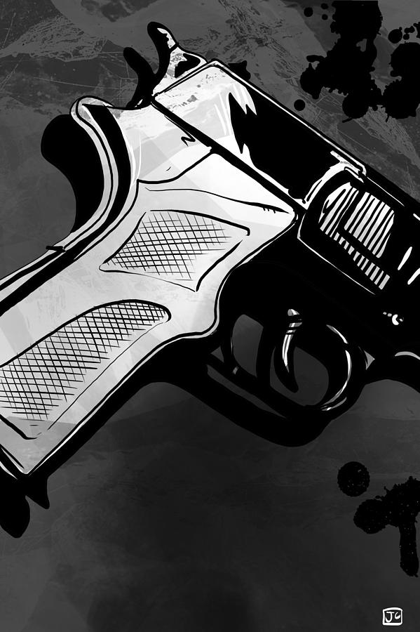 Gun number 1 Digital Art by Giuseppe Cristiano