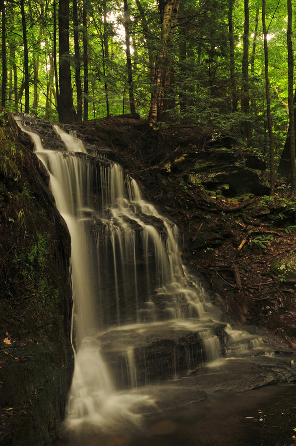 Gunn Brook Falls Photograph by Mike Martin - Fine Art America