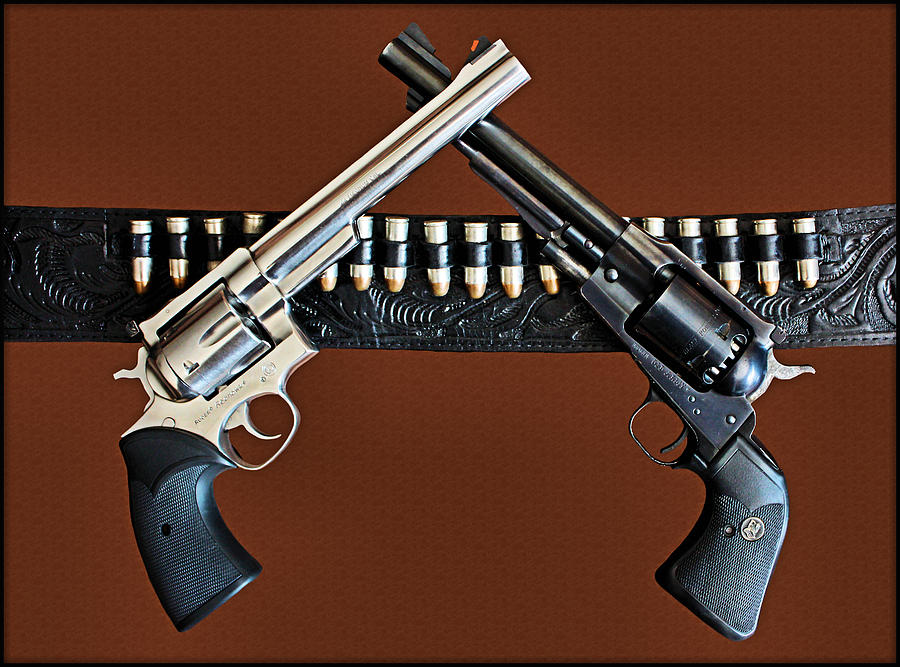 Guns Ruger Old and New Photograph by Kristin Elmquist