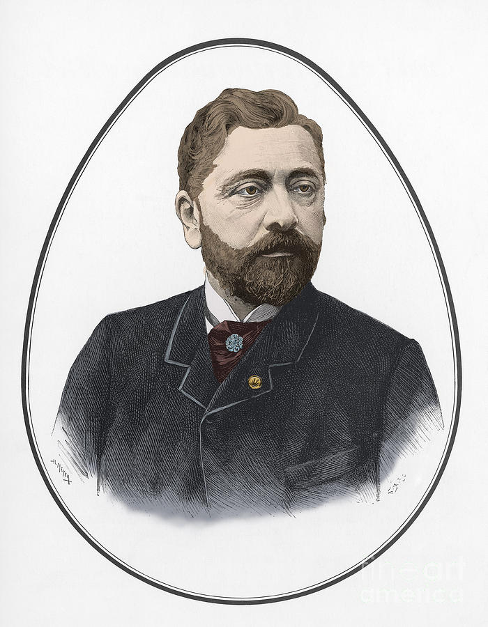Gustave Eiffel, French Architect Photograph by Science Source