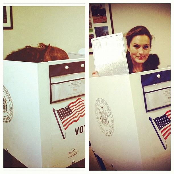 Yolo Photograph - Guys Vote! Mariska Did!! #mariska by Hailey Hargitay