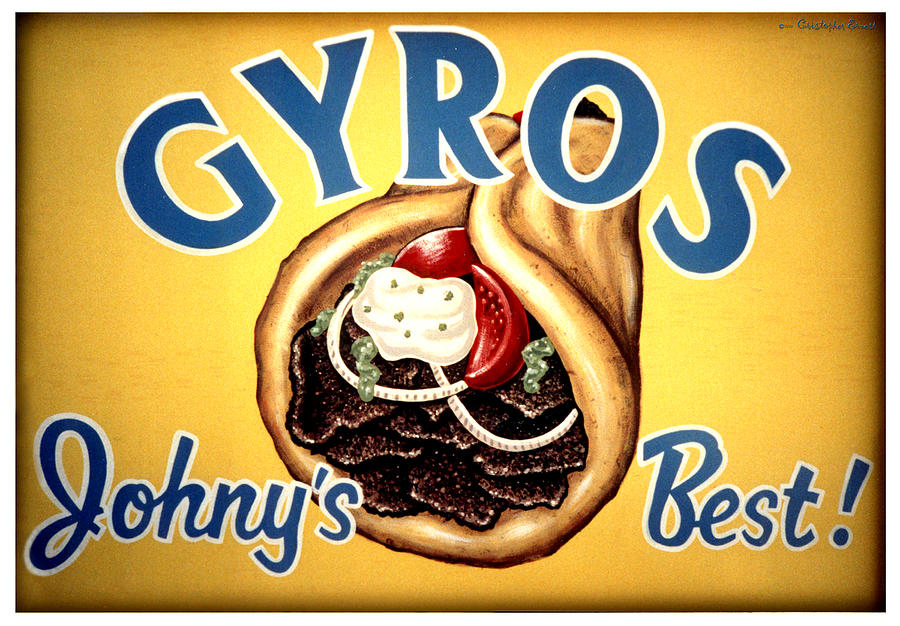 Gyros Painting by Cristophers Dream Artistry