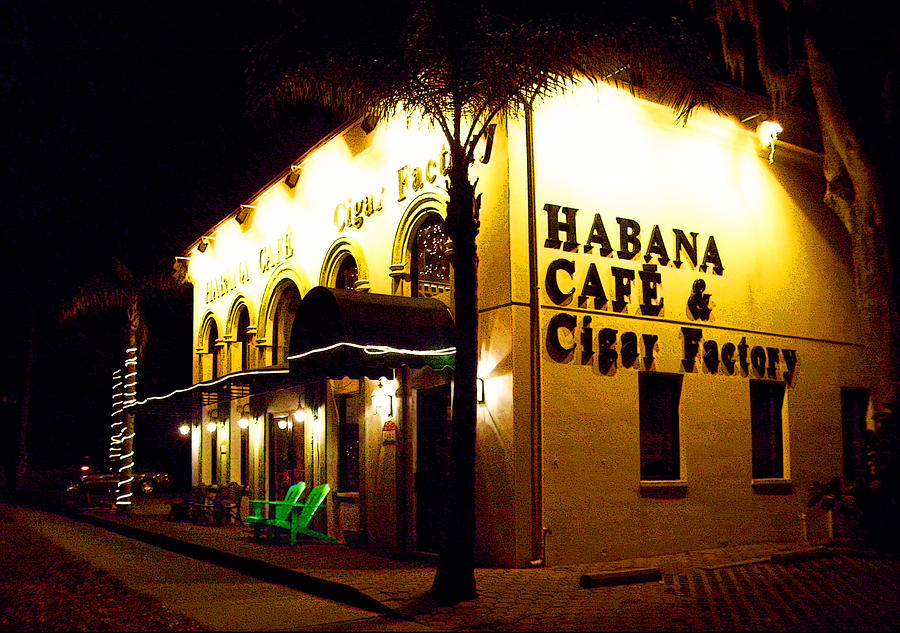 Habana Cafe and Cigar Factory Photograph by Ginny Schmidt