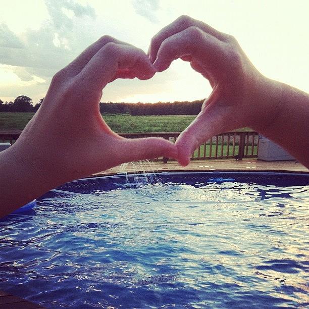 Summer Photograph - Had A Pool Day With The Bestfriend! by Amanda Blume
