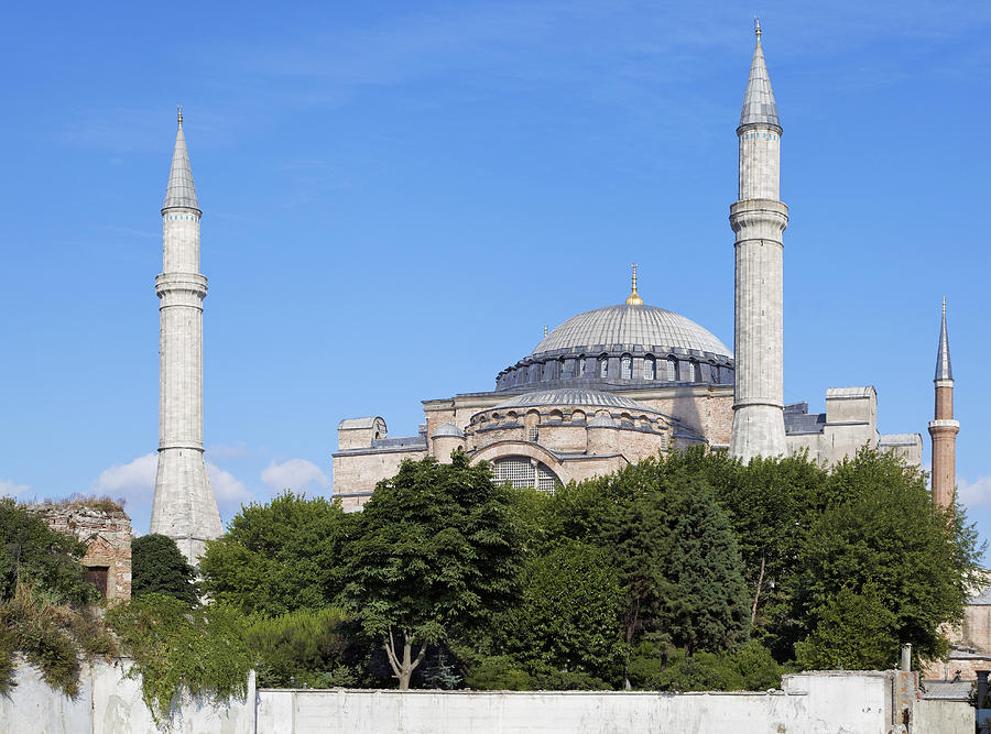 Hagia Sophia Towers Photograph by Kantilal Patel - Fine Art America