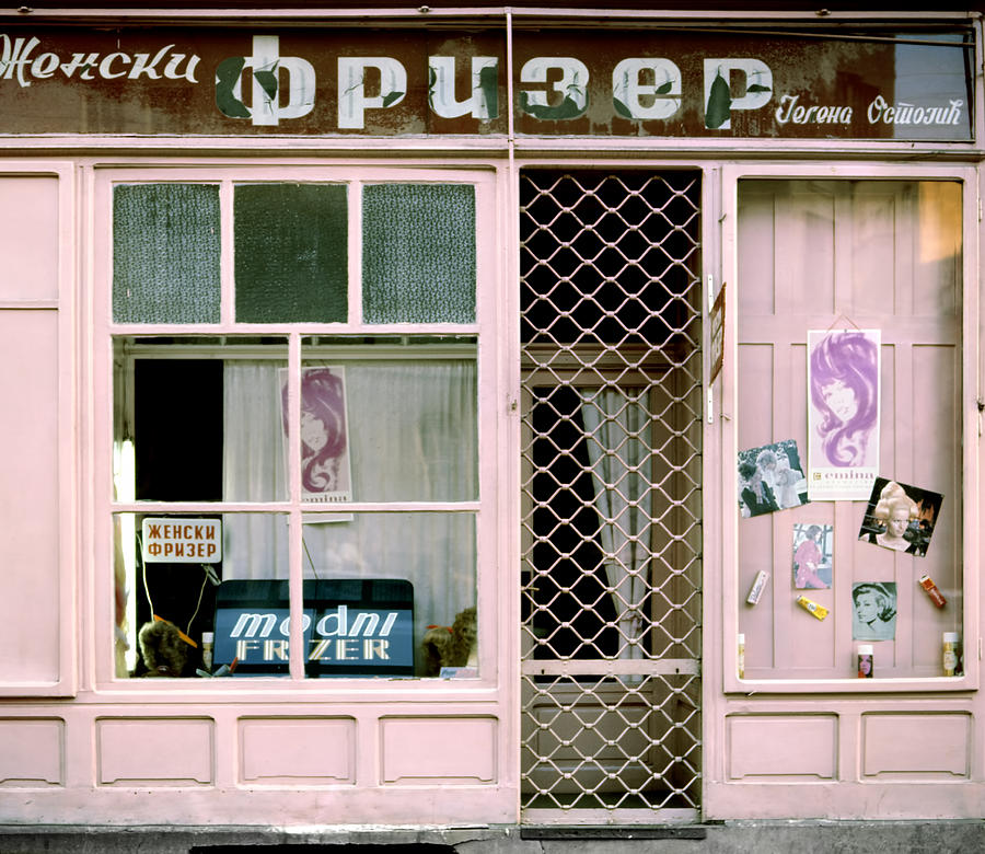 Architecture Photograph - Hairstylist for women. Belgrade. Serbia by Juan Carlos Ferro Duque