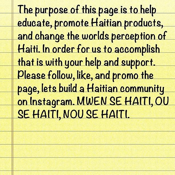 Haiti Photograph - #haiti #haitians We Need Your Help by Depiw Se Ayisyen Fok Ou La