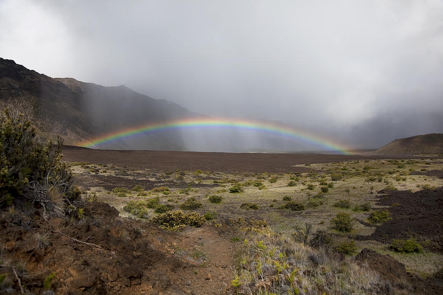 Haleakala Rainbow II Photograph by Jenna Szerlag