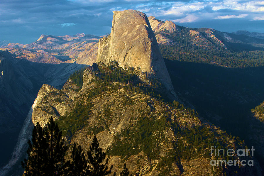 Half Dome From Washburn Point Photograph by Adam Jewell