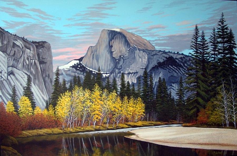 Half-Dome Painting by Rick Gallant - Fine Art America