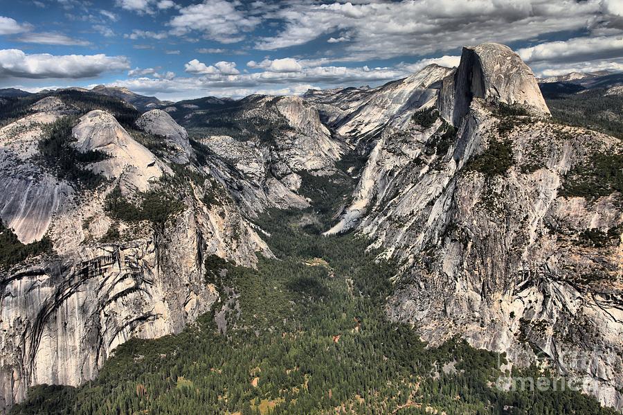 Half Dome Valley Photograph by Adam Jewell