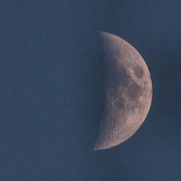 Half Moon Photograph by Yuichiro Morimoto
