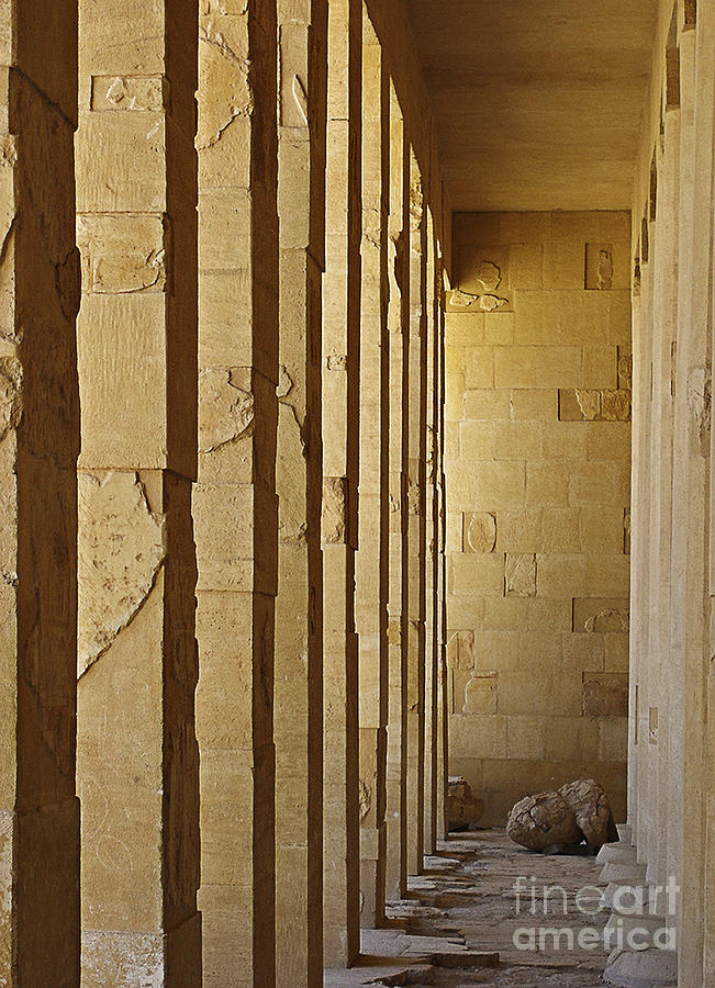 Hall of the Pharaoh Photograph by Mary Machare