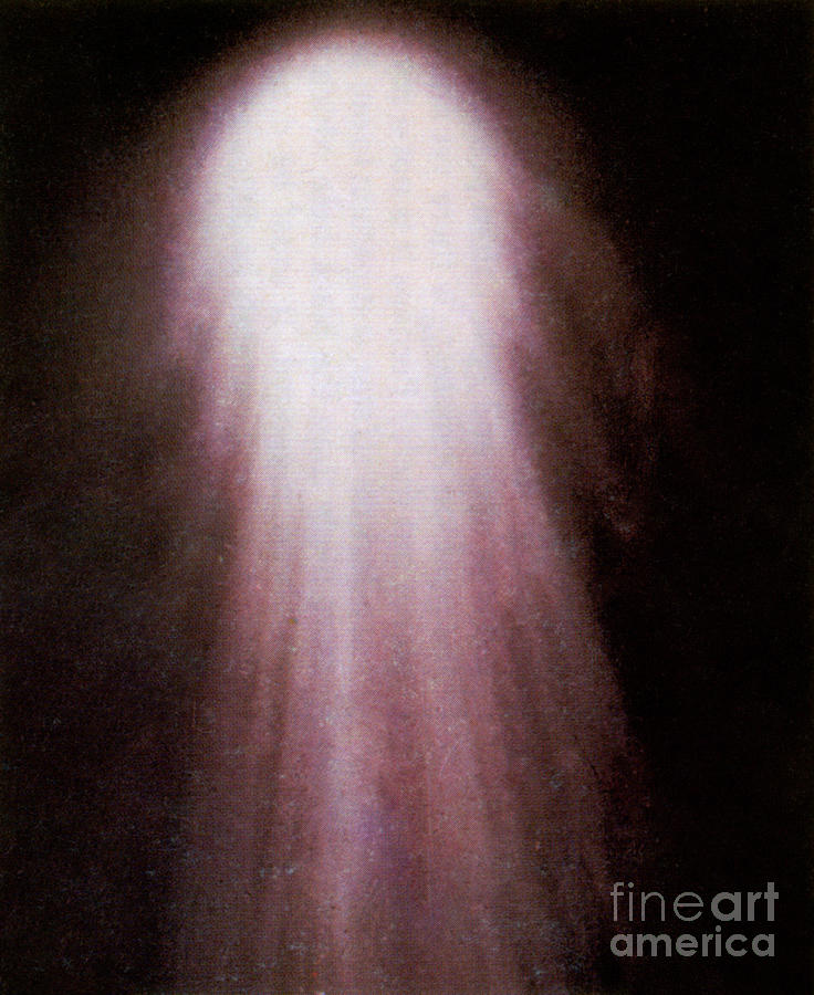 Space Photograph - Halleys Comet by Science Source