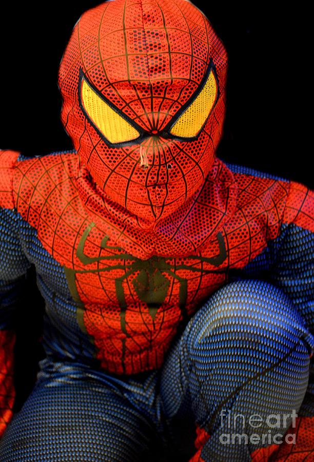 Halloweens Spiderman Photograph by Maria Urso