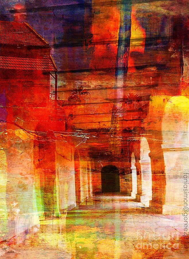 Hallway to Nothing Digital Art by Fania Simon