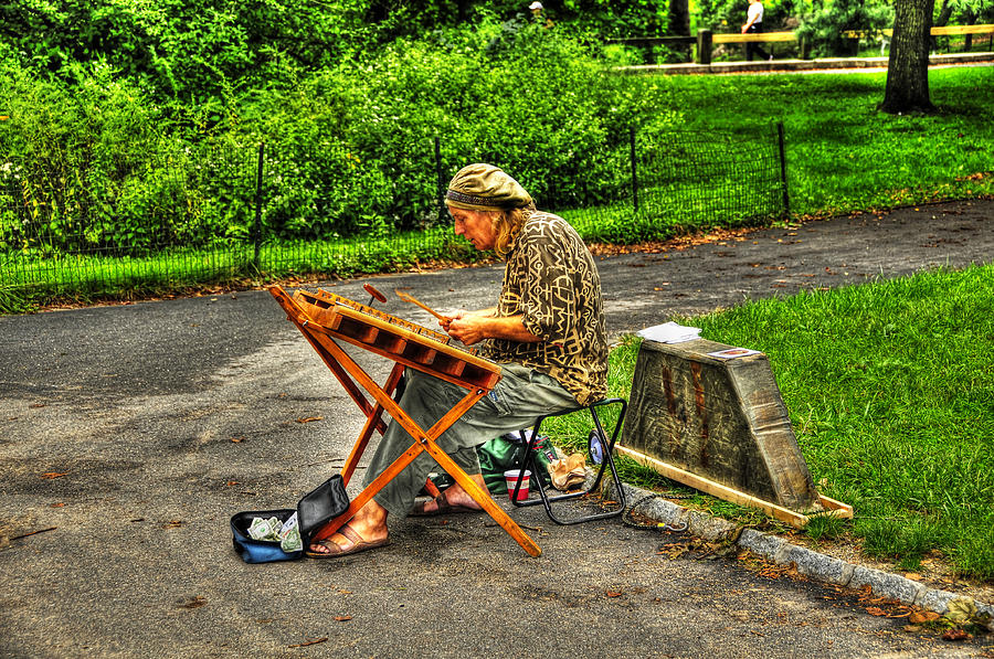 Bethesda Fountain in Central Park Photograph by Randy Aveille