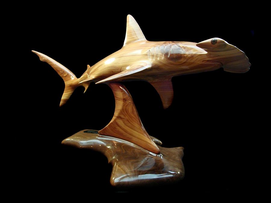Hammerhead Shark Sculpture - Hammerquest by Kjell Vistnes