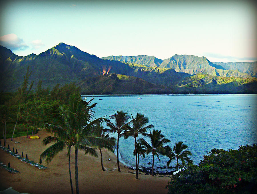 Hanalei Morning Photograph by Paulette B Wright