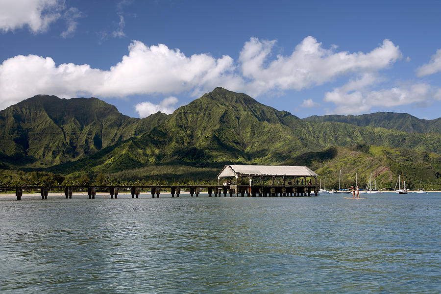 Hanalei Pier Photograph by Peter French
