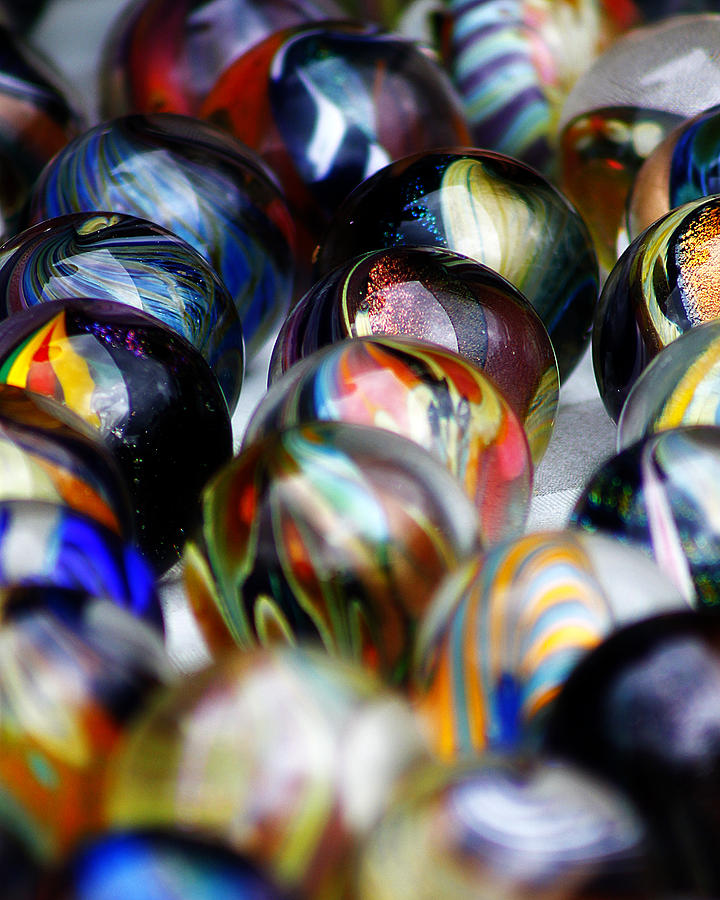 Hand Crafted Marbles Photograph by Scott Hovind