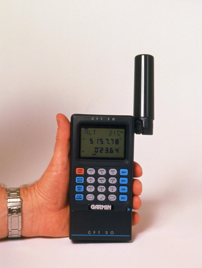 Handheld Gps Receiver Photograph by David Parker Pixels