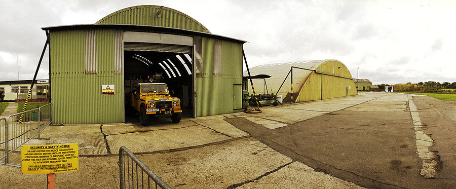 Hangars RAF Old Bucknham Photograph by Jan W Faul