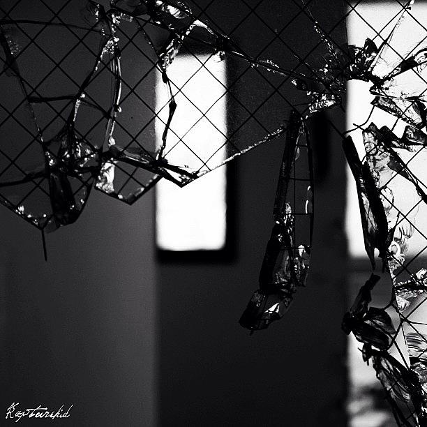 Cool Photograph - Hanging By Thread #windowshotwednesday by Anthony  Bates