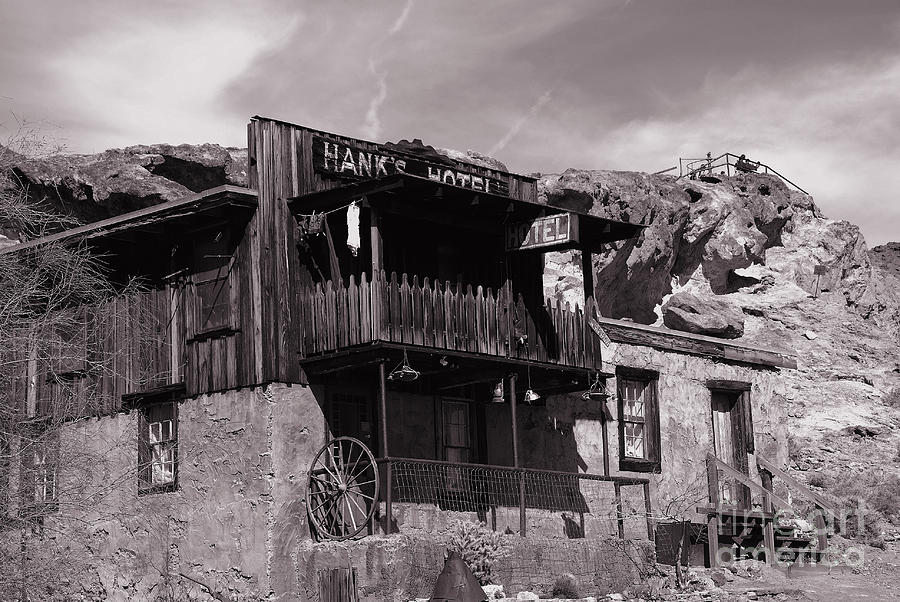 Hanks Hotel in Calico Ghost Town Photograph by Susanne Van Hulst