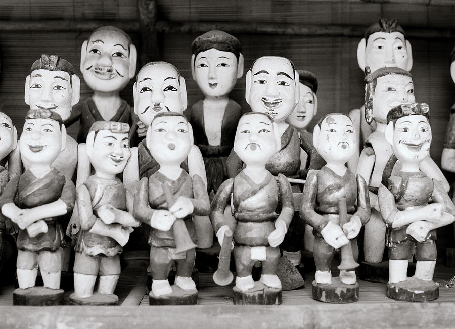 Hanoi Water Puppets Vietnam Photograph by Shaun Higson