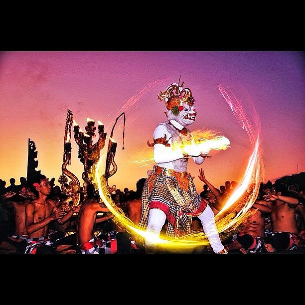 Beautiful Photograph - Hanoman In Kecak Dance #uluwatu #bali by Martin Lee