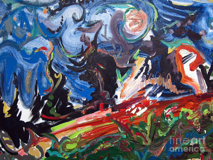 Abstract Painting - Hanzel and Gretel by Vannucci Fine Art