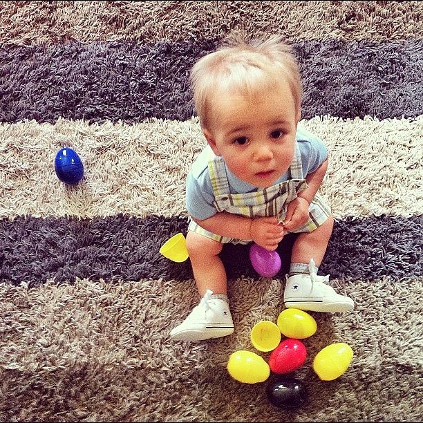 Happy Easter! #cutestbabyever Photograph by TJ Romero