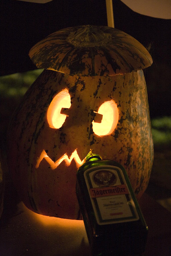 Happy Halloween And dont drink too much Photograph by Ian Middleton