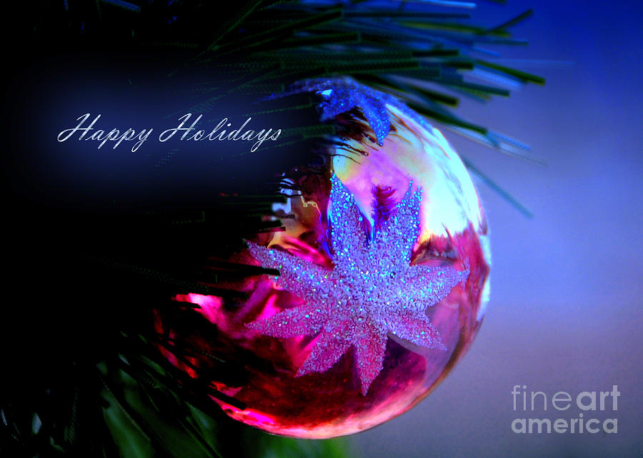 Happy Holidays Photograph by Gerlinde Keating