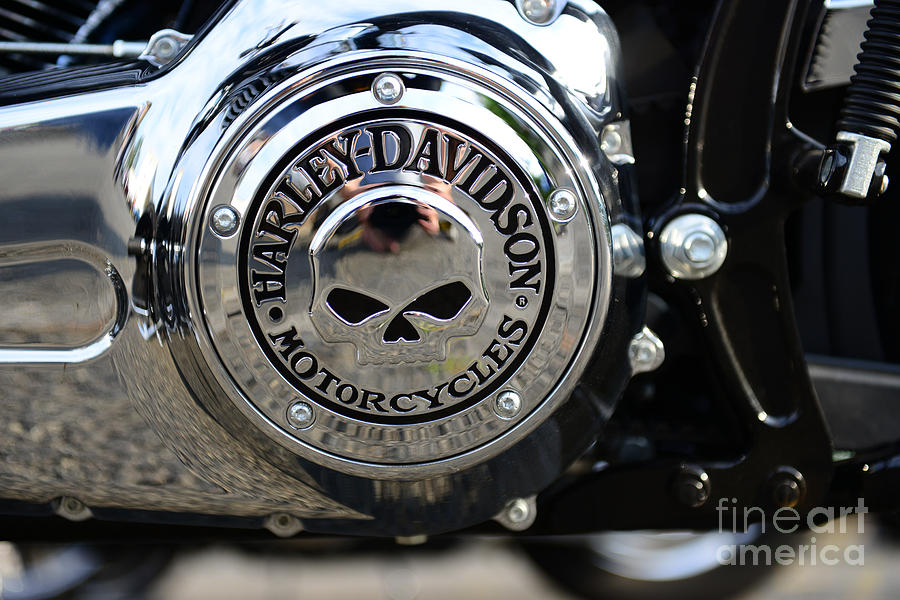 Harley Davidson Motorcycles Engine Cover by Paul Ward