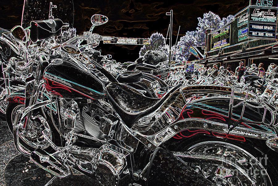 Harley Davidson Style 3 Photograph by Anthony Wilkening