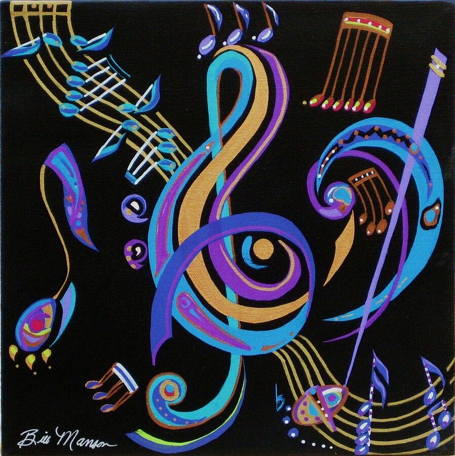 Harmony in Motion Painting by Bill Manson